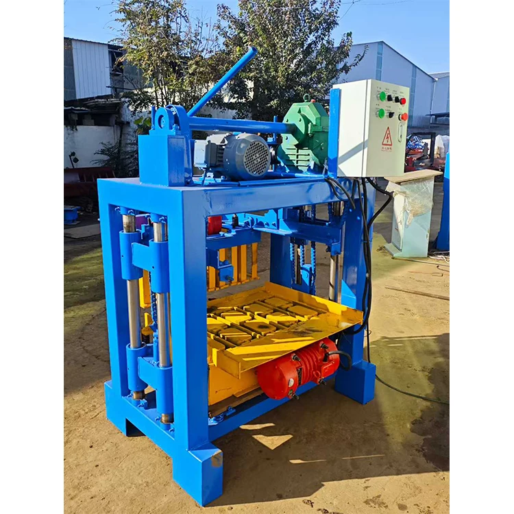 QTJ4-40 High Efficiency Cement Making Machine Engine Bearing Gear for Easy Operation Maintenance Small Construction Businesses
