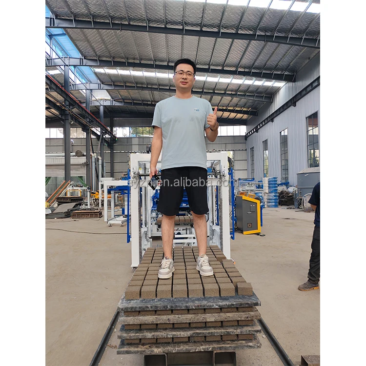 QT8-15 Block Moulding Machine High Efficiency 15-20s Cycle Time for Making Various Paving and Hollow Blocks