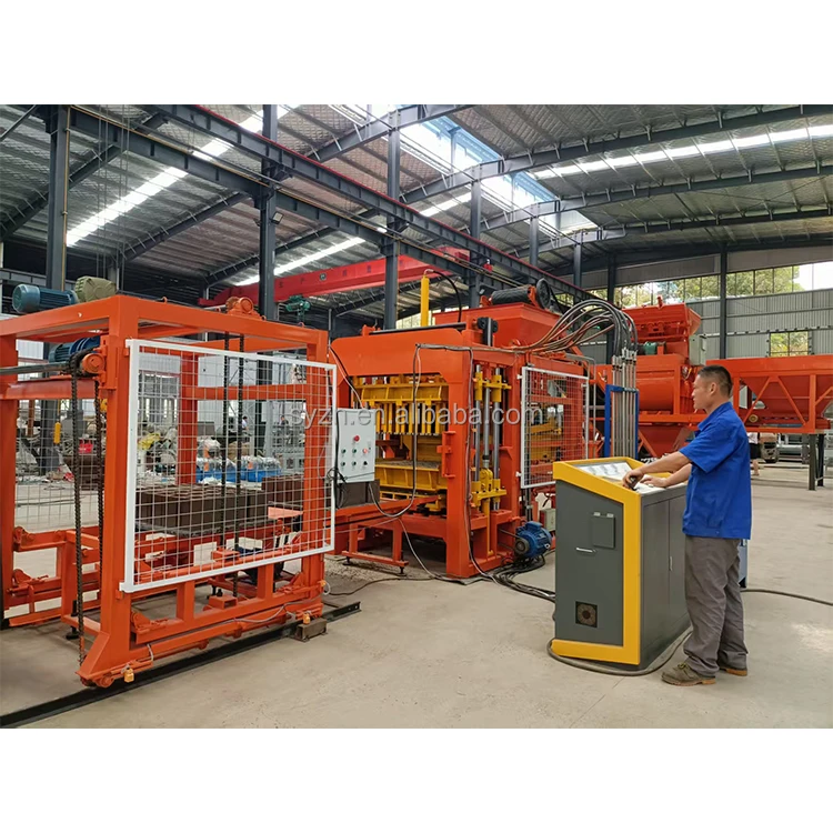 QT6-15 Big Block Making Machine Block Laying Machine
