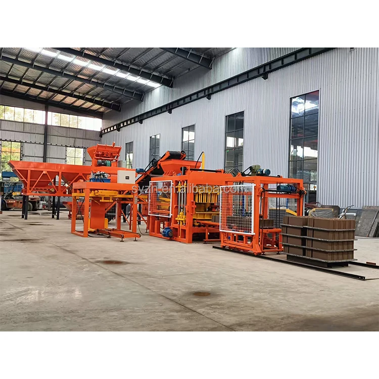 QT6-15 Block Machine Pakistan Cement Brick Making Machine
