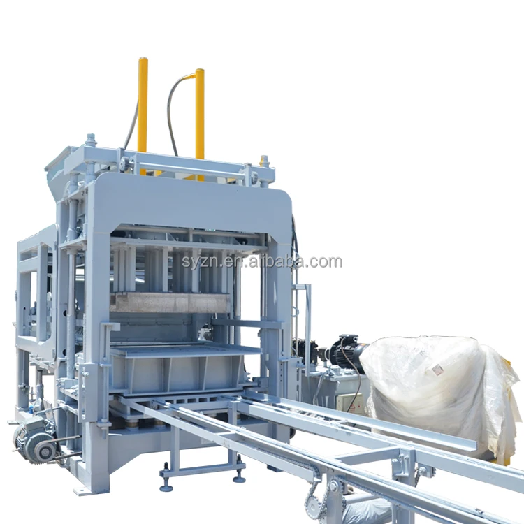 QT7-15 Interlocking Brick Machine Hollow Block Brick Making Machine for Sale