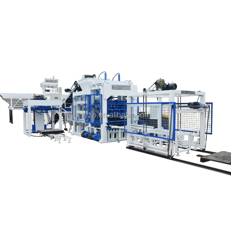 QT10-15 Block Machine Little Invest High Profit Full Automatic Hollow Interlock Brick Making Machine