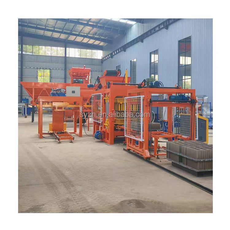 QT6-15 Automatic Brick Machine Brick Factory Brick Maker Machine