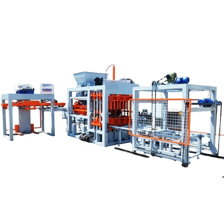 QT6-15 Hollow Block And Solid Block Making Machine
