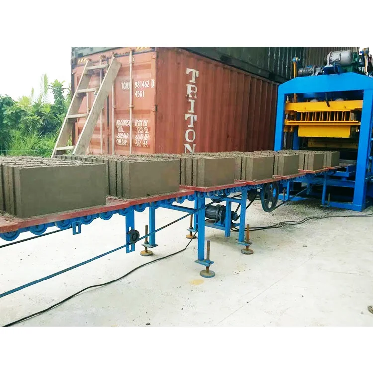 QTJ4-25 Concrete Hollow Block Machine Block Machine Making Automatic