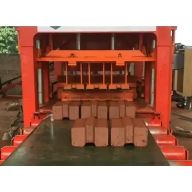 SHIYUE LY4-10 Full Automatic Soil Clay Interlocking Brick Making Machine
