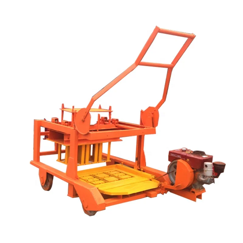 Customizable Diesel Engine & Motor Cement Hollow Brick and Block Production Line Machine