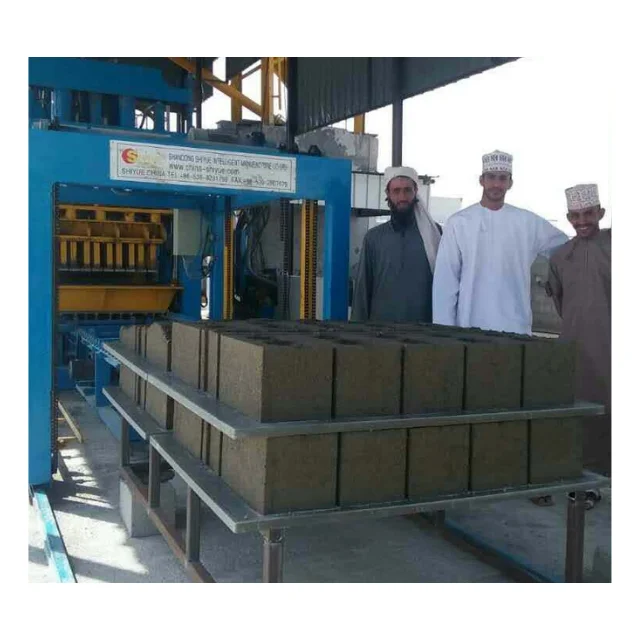 Concrete Block Molds QT12-15 Cement Bricks Making Machine Lowest Price Brick Machine Making Automatic Production Line