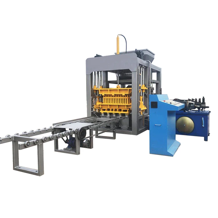 QT5-15 Hydraulic Interlocking Paving Block Machine Concrete Pavement Tile Making Machine