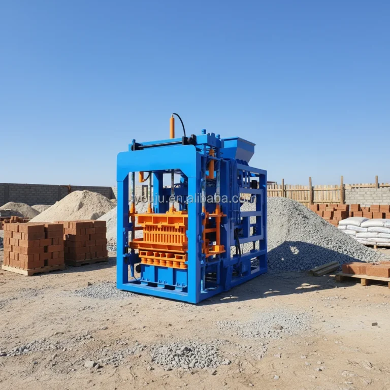 QT6-15 Machine for Making Blocks Hollow Concrete Block Machine