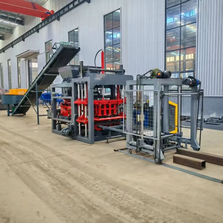 Fully Automatic Hydraulic Interlock Paver Hollow Concrete Block Making Machines Brick Production Line Cement Press to Kenya