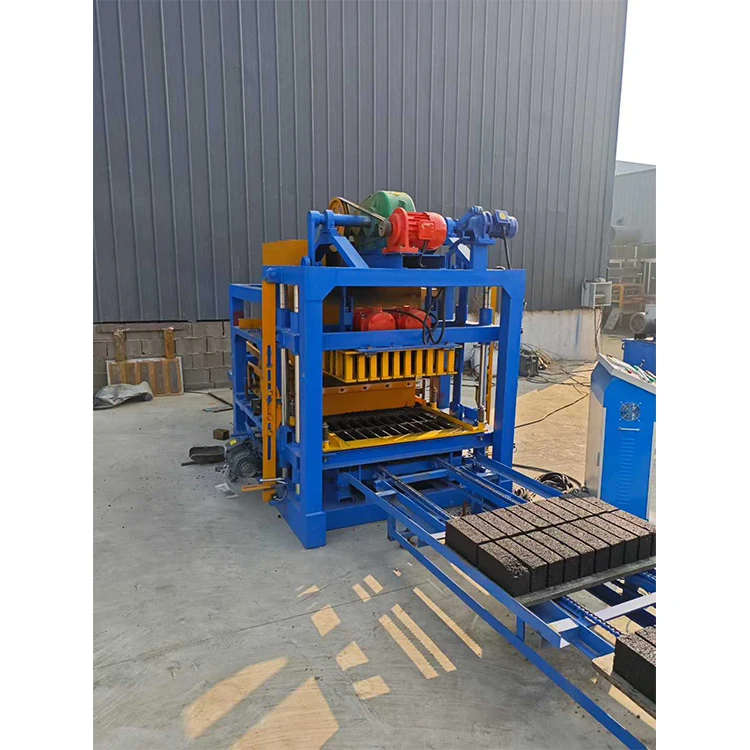 Qt4-25 Automatic Block Making Machine Hollow Block Making Machine Concrete Block Making Machine in India