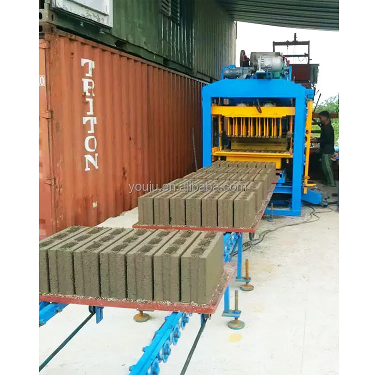 QTJ4-25 Hollow Block Brick Making Machine for Sale