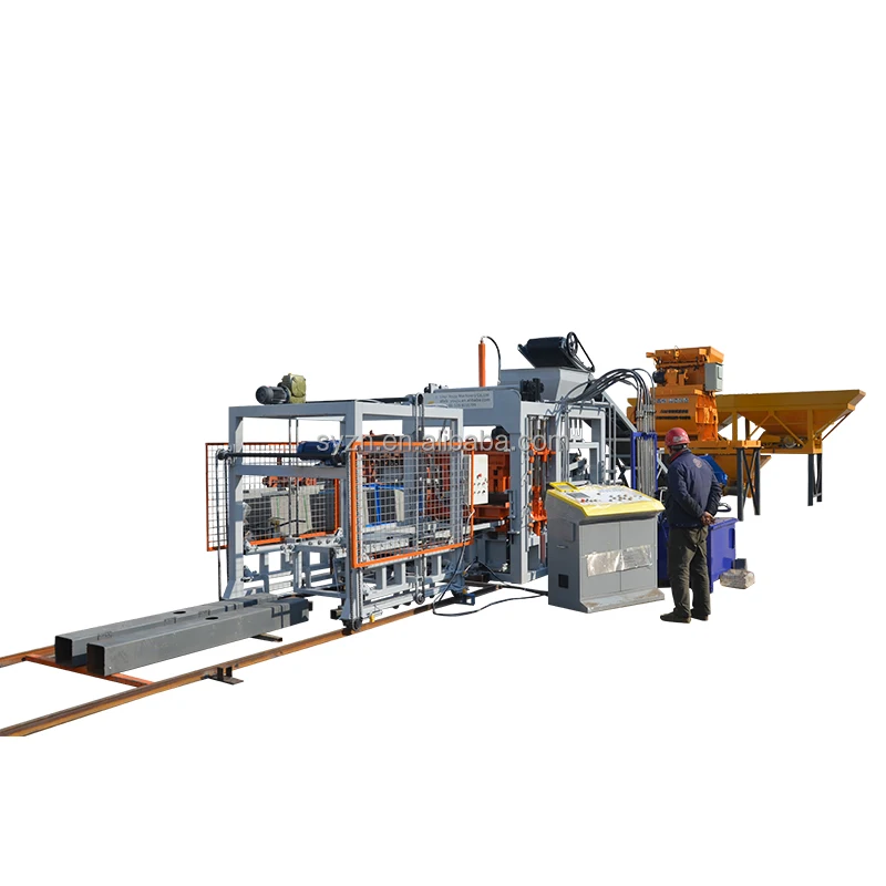 QT7-15 Full Automatic Hollow Block Machine