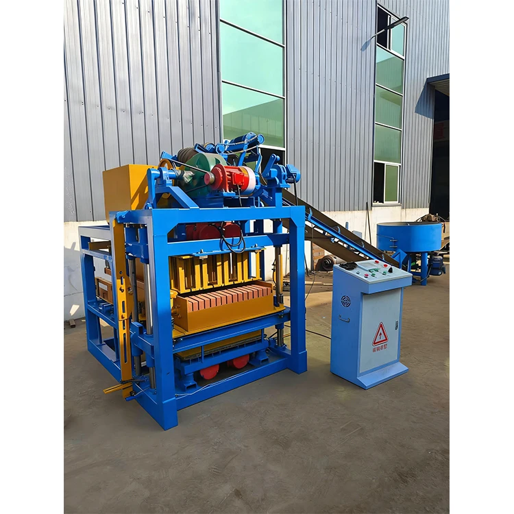 High Quality Qtj4-25 Automatic Concrete Solid Brick Machine Hollow Block Maker Paving Stone Cement Block for Africa Philippines