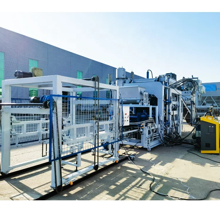 Germany Original High Production Zenith 8-15 Automatic Hydraulic Concrete Block Making Machine