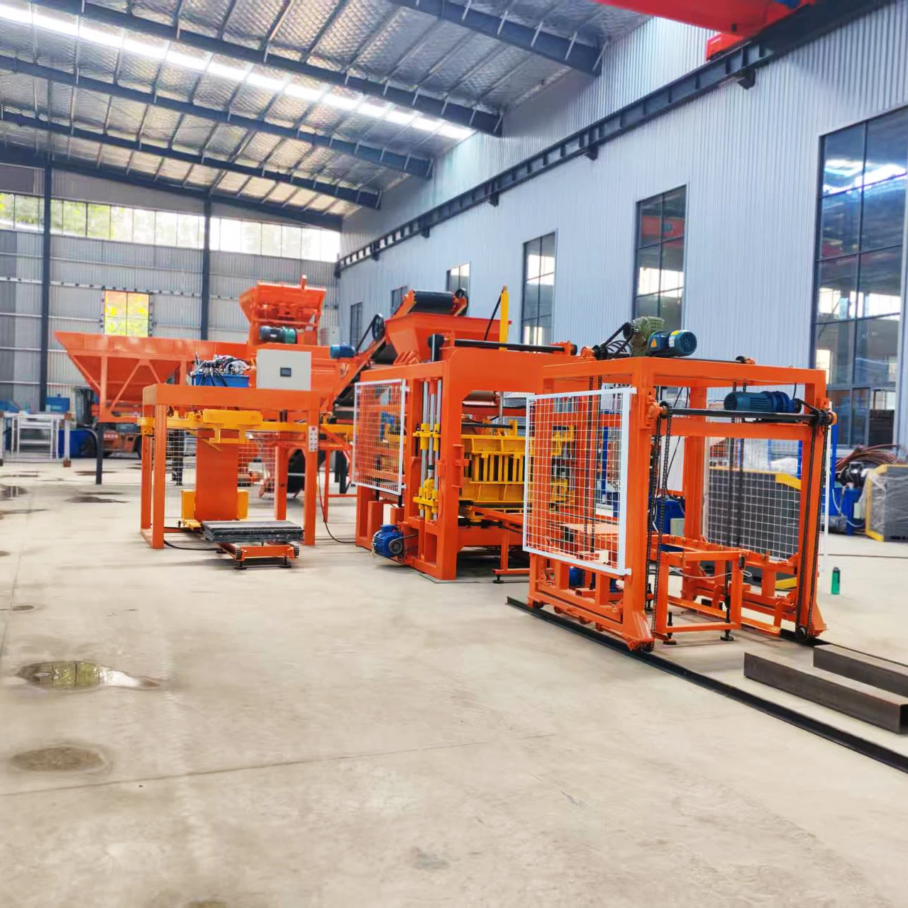 QT6-15 Hydraulic Block Machine Blocks Machine for Sale Full Automatic Block Machines Make Block Machine