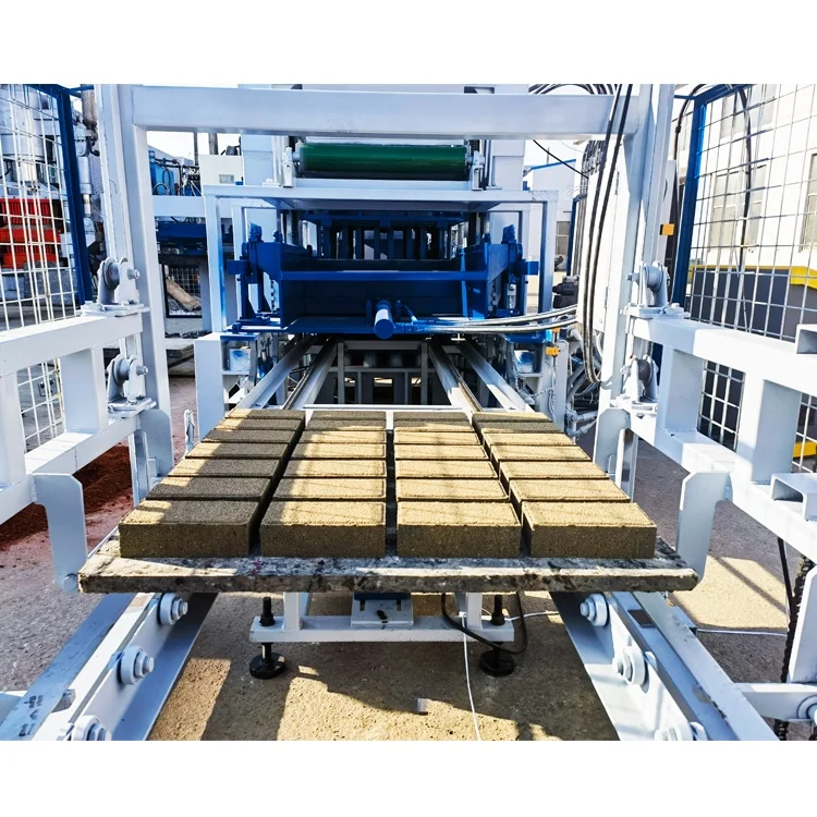 Factory-Produced QT612 Soil Brick Making Machine Hollow Block Interlocking Brick Machine Engine Core Competitive Cement Price