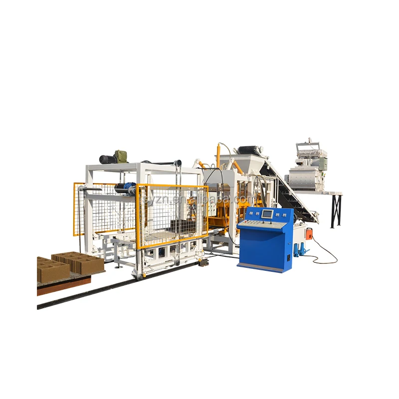 Camerun Qt4-15 Maquina Hydraulic a Para Fabricar Bloques De Paviment Precio De La Maquina Maquinaria Para Fabricar Ladrillos