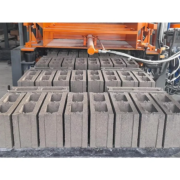 QT7-15 Hourdis Brick Machine How to Make Bricks Block Brick Making Machine