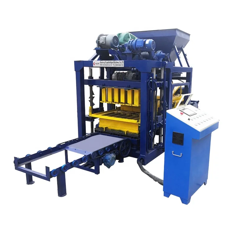 QTJ4-25 Concrete Brick Block Making Machine Brick Qtj425 Block Making Machine