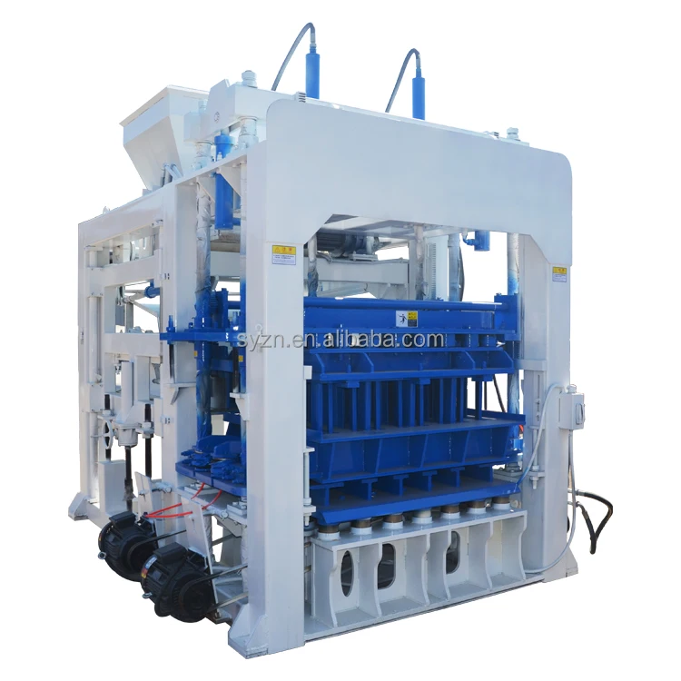 QT12-15 Large Scale High Productivity Stationary Automatic Hourdis Hollow Porous Block Making Machine