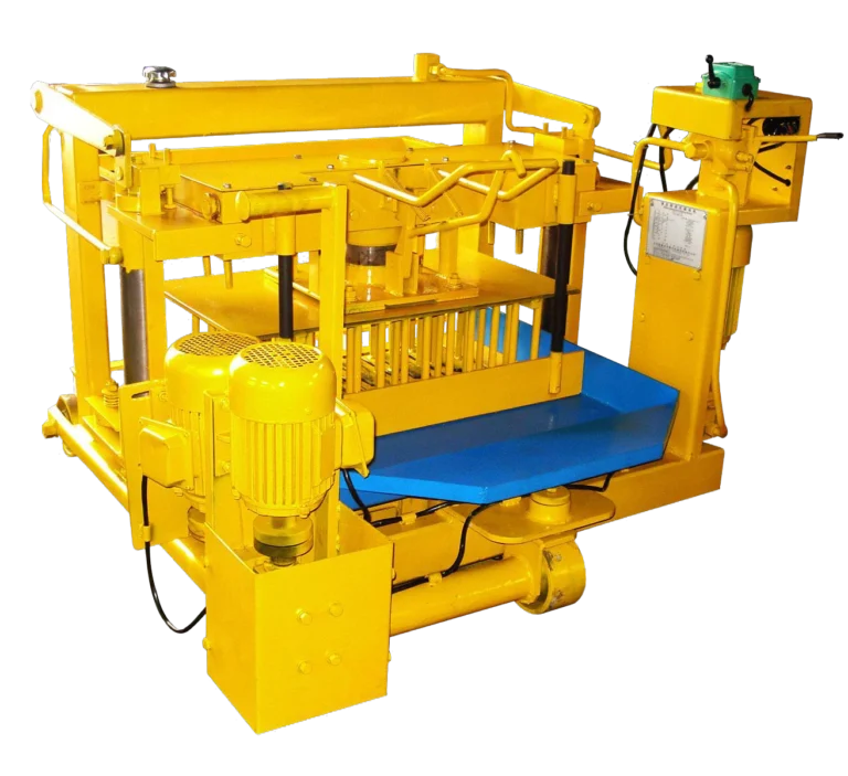 QMY4-30 Mobile Movable Manual Egg-Laying Hollow Brick Block Making Machinery New Condition Core Motor Pump Engine for Concrete