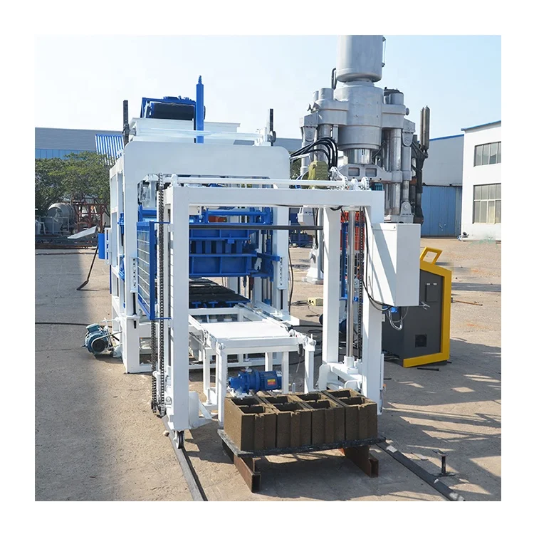 Hydraulic Automatic Block Making Machine Hollow Block Gear/PLC/Pump Core Cement Chandelier Bulbs Sand Blaster with Compressor