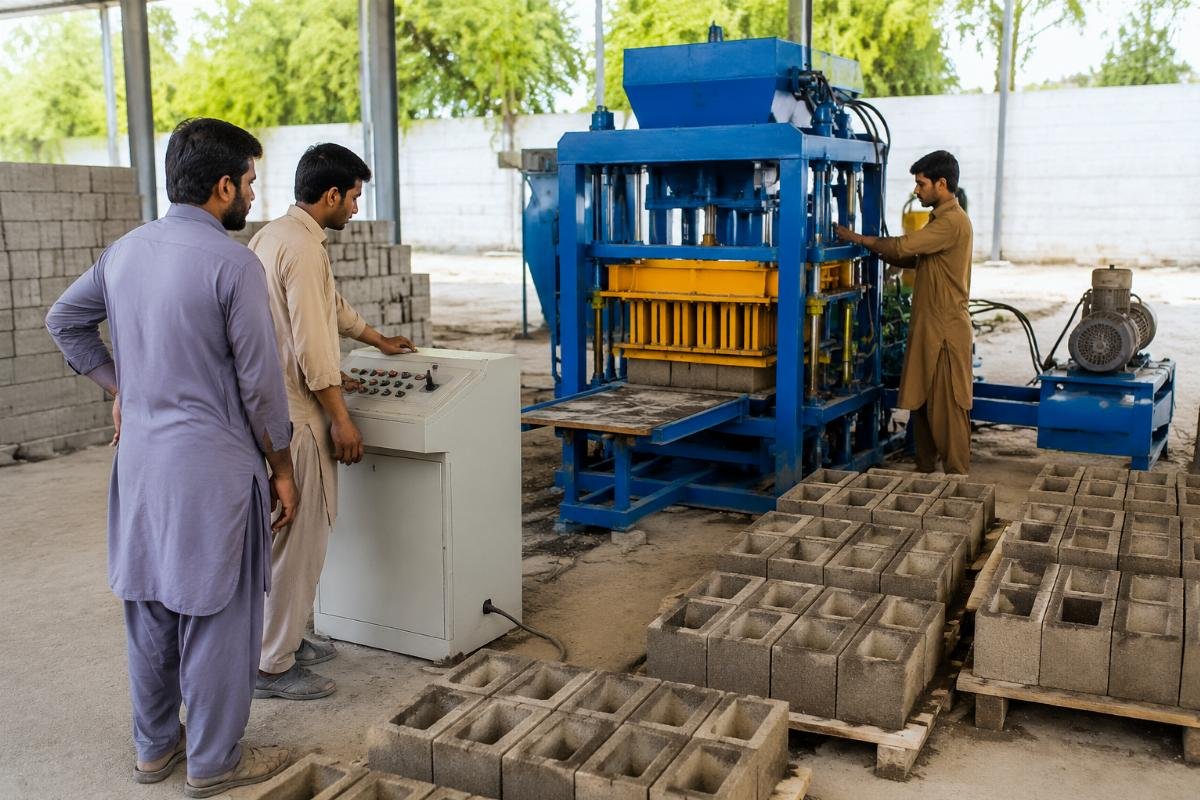 Voltage compatibility testing for semi-auto block machines