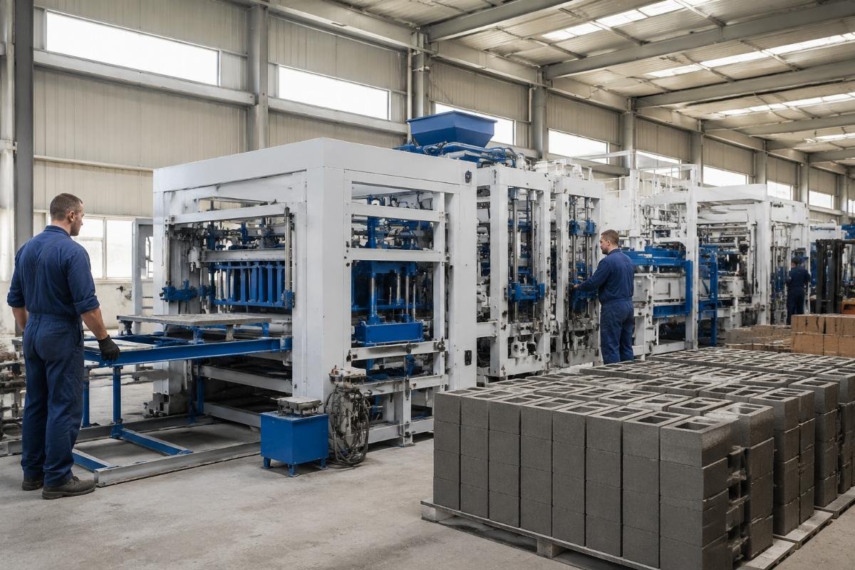 Modular block machine assembly timeline comparison