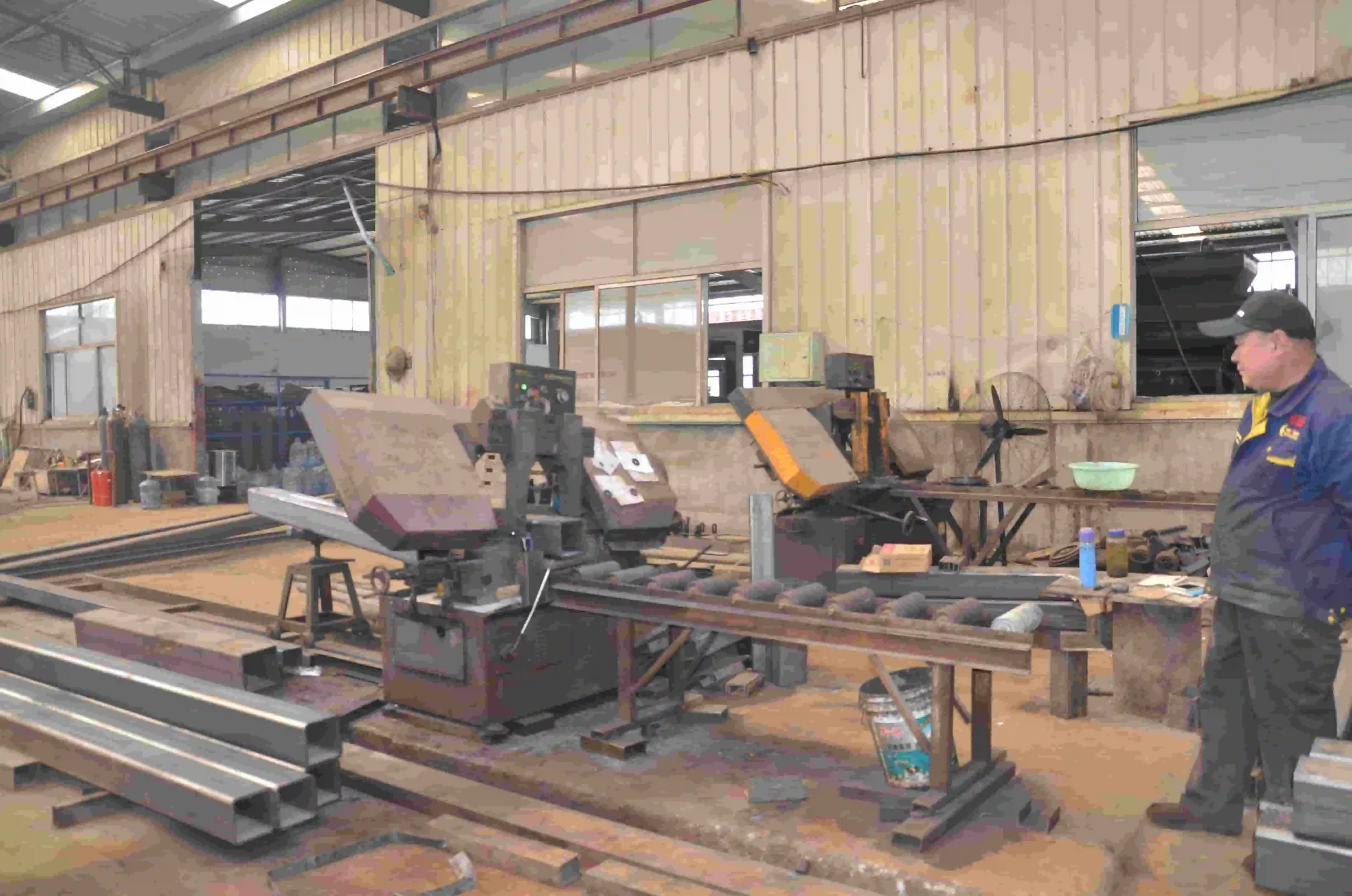Concrete mixers and batching plants