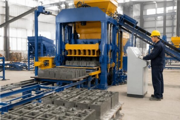 The Benefits of Automatic Concrete Block Making Machines