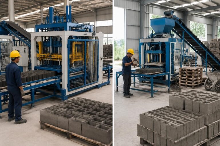 Why Semi-Automatic Block Machines Are Not Always Cheaper: A Supplier’s 8-Year Data