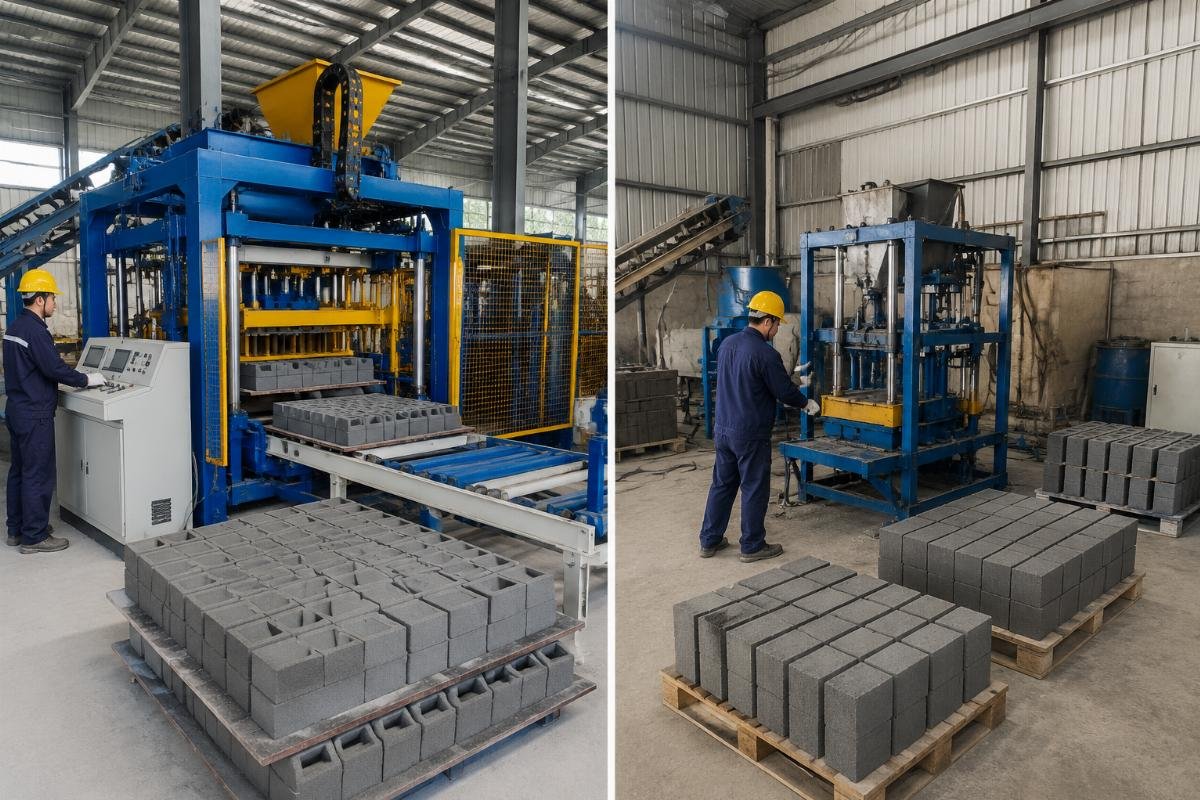 automatic vs semi-automatic block machine ROI TCO calculation framework ROI calculation framework comparing automatic and semi-automatic block machine total cost of ownership