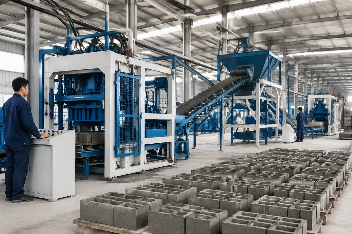 best hollow block machine for making hollow blocks production line Hollow block machine production line overview