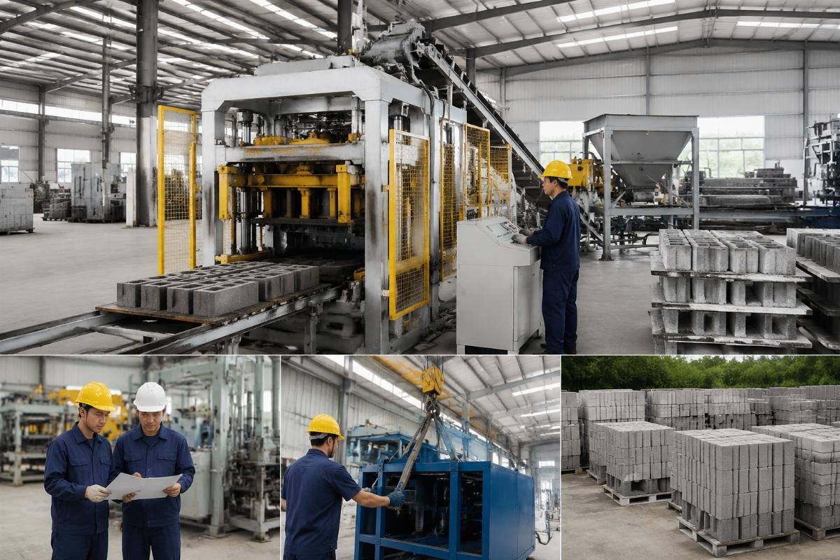 concrete block making machine step-by-step buying guide from inquiry to production Concrete block making machine buying process timeline