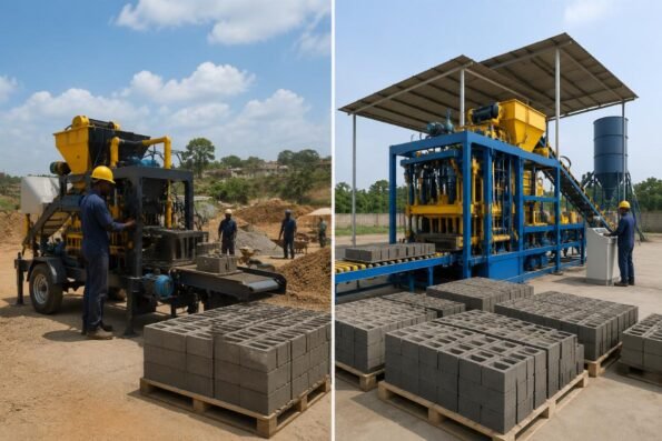 How to Pick Mobile/Fixed Block Machine for Emerging Market Projects?
