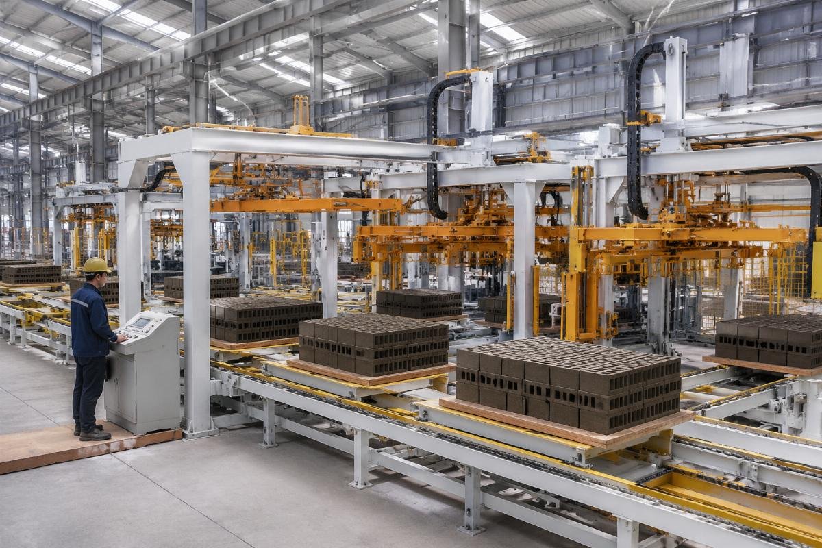 pallet loader manufacturer China multi-line synchronization Pallet loader manufacturer China delivering synchronized multi-line pallet system