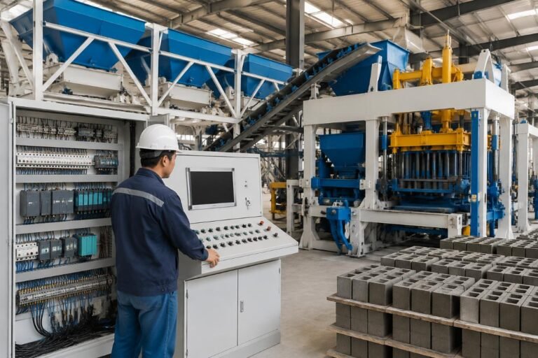 How to Choose a Matching Concrete Batching Plant from China Manufacturers for Block Lines
