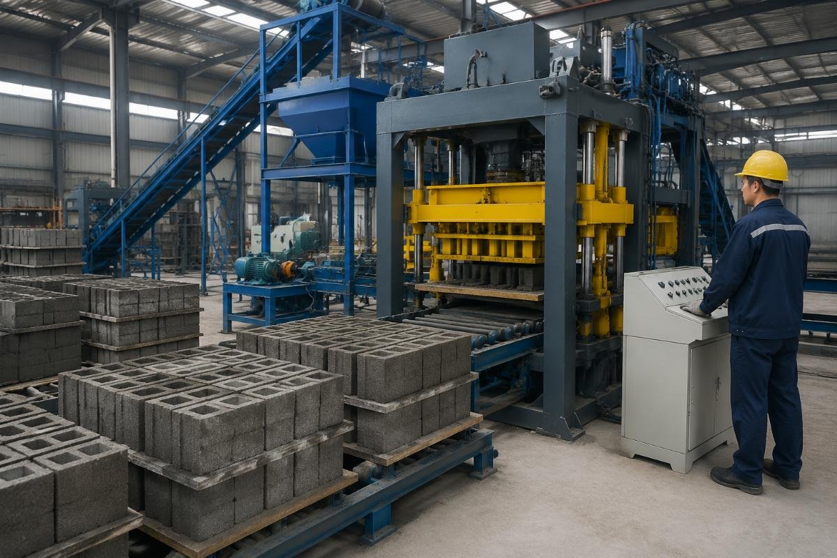 QT4-15 block machine specifications and output data QT4-15 automatic block machine specification comparison chart