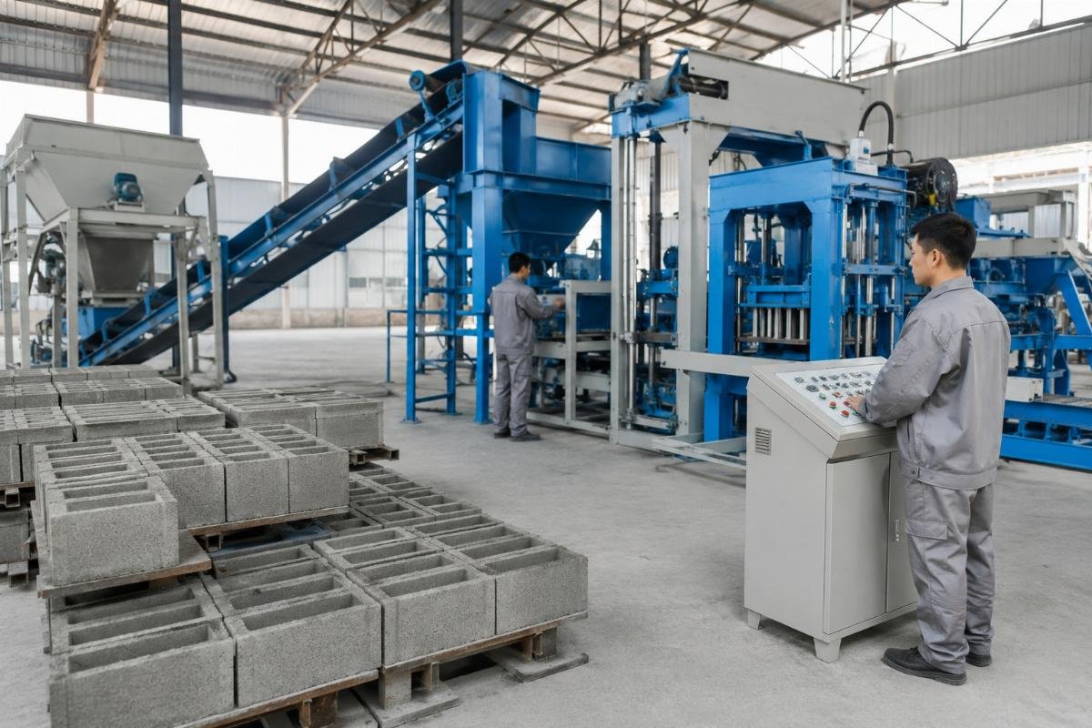 ROI calculation framework for concrete block making business ROI calculation spreadsheet for concrete block production line investment