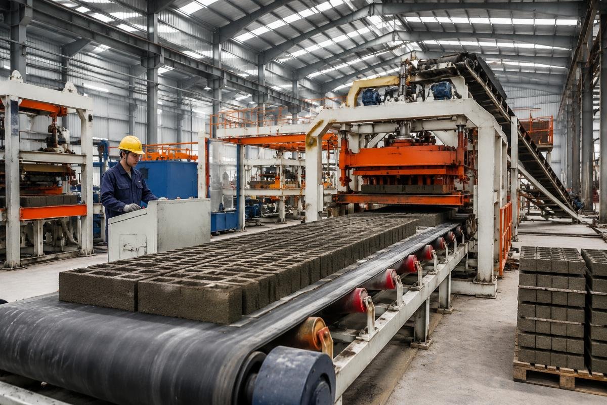 steel-cord conveyor belt for high-capacity block production line Steel-cord heavy-duty conveyor belt system for high-capacity block production