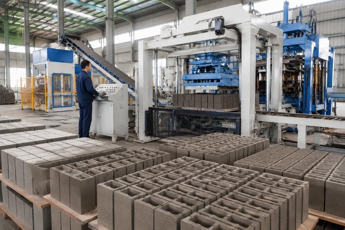 TCO breakdown block machine production line five years Total cost of ownership breakdown for block machine production line over five years