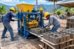 Manual Brick Machine for Multi-Site AAC Block Production