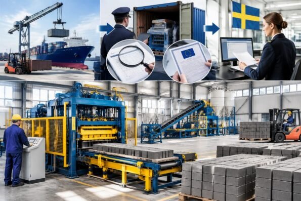 Sweden Import Duty: Fly Ash Block Machine Manufacturer for Sale