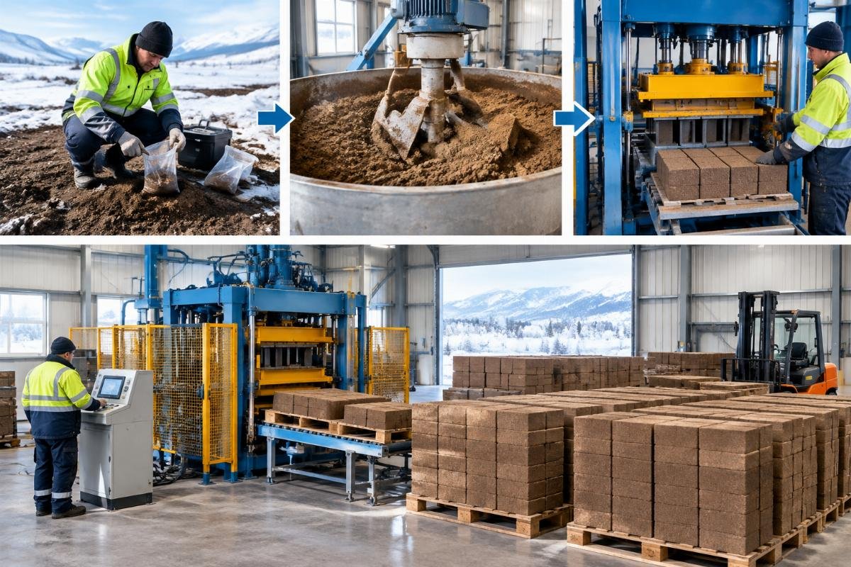 Compressed Earth Block Machine for Sale in Denmark Wholesale