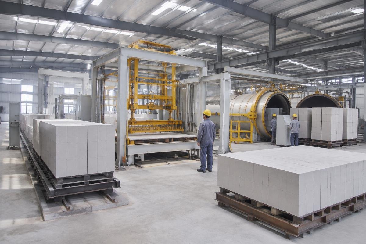 AAC Block Line for Government Infrastructure: Shiyue Manufacturer