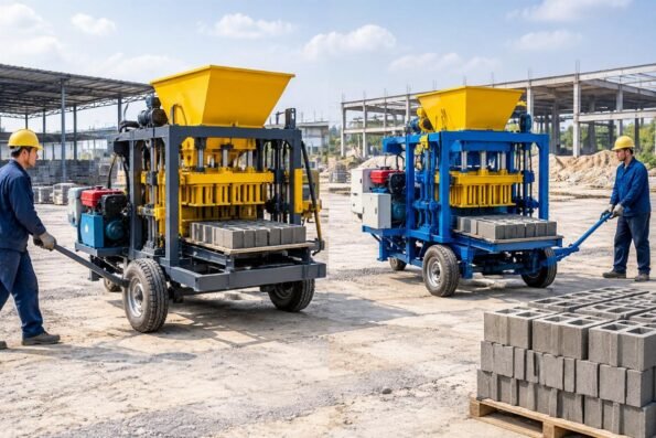 QMY6-25 & QMY10-15 Egg-Layer Block Machine Manufacturer for Sale